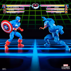 Marvel Legends Series Gamerverse Captain America vs Venom - Vue supplémentaire 2