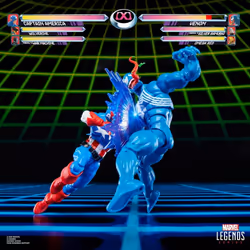 Marvel Legends Series Gamerverse Captain America vs Venom - Vue supplémentaire 8