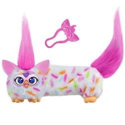 Furby DJ Furblets Berry-Cup-Cake Mini peluche électronique jouet pour enfant 45 sons et musiques dès 6 ans