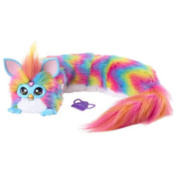 Furby DJ Furby peluche douce électronique arc-en-ciel interactive avec musique lumières mouvements et jeux parle français et fur