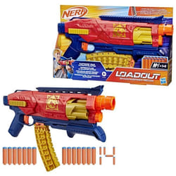 Nerf Loadout Shadowspeed Recon blaster avec rangement pour les 14 fléchettes Nerf N1 incluses barillet rotatif à 6 fléchettes jou