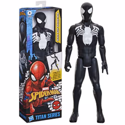 Marvel Spider-Man Titan Series Spider-Man en costume noir - Vue supplémentaire 3