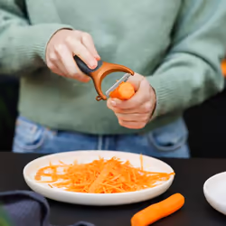 Zyliss E950050 Éplucheur Légumes Gris, Orange - Vue supplémentaire 2