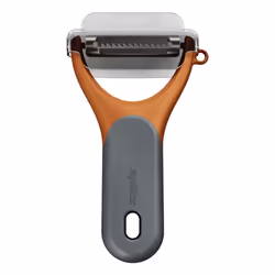 Zyliss E950050 Éplucheur Légumes Gris, Orange - Vue supplémentaire 3