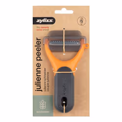 Zyliss E950050 Éplucheur Légumes Gris, Orange - Vue supplémentaire 4