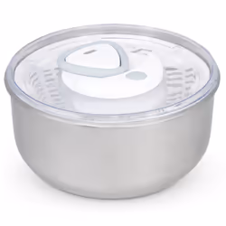 Zyliss Easy Spin 2, Bouton, Blanc, Plastique, Acier inoxydable, Rond, 1 pièce(s), 260 mm