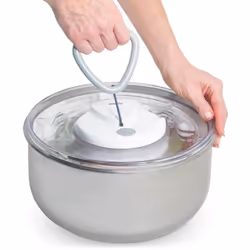 Zyliss Easy Spin 2 essoreuse a salade Blanc Bouton