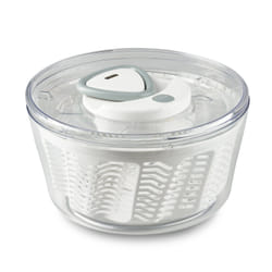 Zyliss Easy Spin 2 essoreuse a salade Transparent, Blanc Corde à tirer