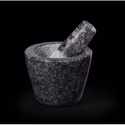 Cole & Mason H112032 mortier et pilon Noir Granit