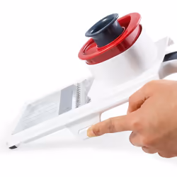 Zyliss E900040 trancheuse Manuel Noir, Rouge, Blanc