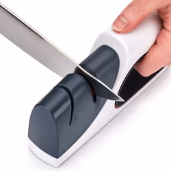 Zyliss E920199 aiguisoir Fente aiguiseur couteau Noir, Blanc