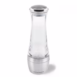 Cole & Mason H308792P, Salière, Acier inoxydable, Transparent, Acrylique, Acier inoxydable, 190 mm