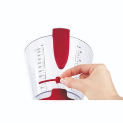 Verre mesureur - ZYLISS - 1 L - Bec verseur anti-goutte - Curseur amovible - Lecture facile