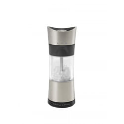 Cole & Mason 5011268872044 Moulin pour assaisonnement Salière Noir, Chrome, Transparent