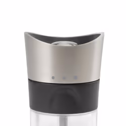 Cole & Mason 5011268872044 Moulin pour assaisonnement Salière Noir, Chrome, Transparent