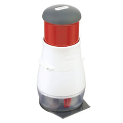 Zyliss Zick Zick 2 ustensile pour râper et émincer Anthracite, Rouge, Blanc