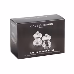 Cole & Mason H302418 Moulin pour assaisonnement Chrome