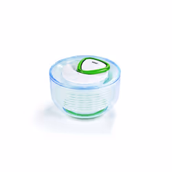 Zyliss Essoreuse à salade Easy Spin, Ø 26 cm, Blanc, Corde à tirer, Vert, Transparent, Blanc, Plastique, 260 mm, 260 mm, 145 ...