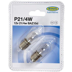 Ring - 2 Ampoules 12v 21-4w Baz15d
