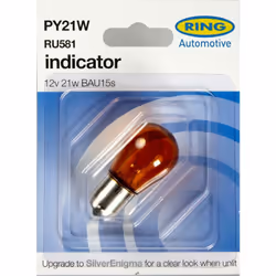 1 Ampoule 12V 21W OSP BAU15S ORANGE 1 Ampoule 12V 21W OSP BAU15S ORANGE