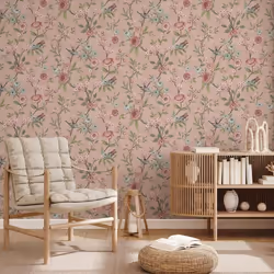 Papier peint - FINE DECOR - Eleanor - Floral - 10 m - Lavable - Intérieur