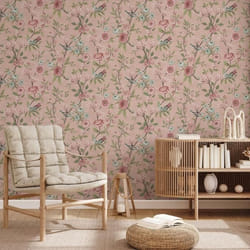 Papier peint - FINE DECOR - Eleanor - Floral - 10 m - Lavable - Intérieur