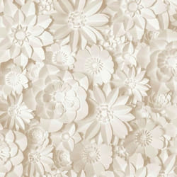 Papier peint - FINE DECOR - FD43604 - Motif floral tridimensionnel - 10 m x 53 cm - Lavable