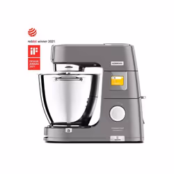 Kenwood Titanium Chef Patissier XL, 7 L, Argent, Rotatif, LCD, Acier inoxydable, Métal