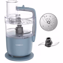 Mini robot multifonction KENWOOD - FDP22.000GY Type : Robot multifonction Connecté : Non Puissance (W) : 650 Capacité du bol  ...