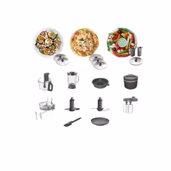 Kenwood FDM72.990SS robot de cuisine 3 L Acier inoxydable Balances intégrées - Vue supplémentaire 5
