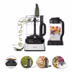 Kenwood MultiPro OneTouch robot de cuisine 1000 W 3 L Noir, Acier inoxydable Balances intégrées
