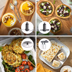 Kenwood FDM73.850SS robot de cuisine 1000 W 3 L Gris Balances intégrées - Vue supplémentaire 5