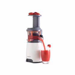 Kenwood PureJuice JMP600WH Centrifugeuse lente 150 W Gris, Translucide, Blanc