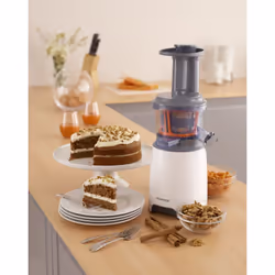 Kenwood PureJuice JMP600WH Centrifugeuse lente 150 W Gris, Translucide, Blanc - Vue supplémentaire 7