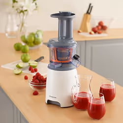 Kenwood PureJuice JMP600WH Centrifugeuse lente 150 W Gris, Translucide, Blanc - Vue supplémentaire 8