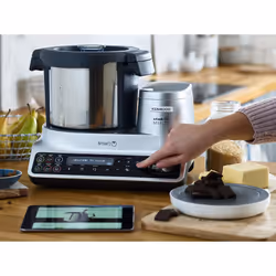 Kenwood CCL455SI robot de cuisine 500 W 4,5 L Noir, Argent Balances intégrées