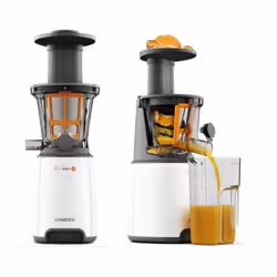 Kenwood JMP 400 WH, Centrifugeuse lente, Noir, Blanc, 55 tr/min, 1,3 L, 1 L, 140 W