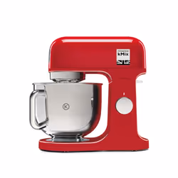 Kenwood KMX750AR, 5 L, Rouge, Acier inoxydable, Rotatif, Acier inoxydable, Métal, 1000 W