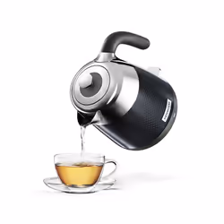 Kenwood ZJM810BK bouilloire 1,6 L 2200 W Noir, Argent