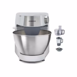 Kenwood Prospero+, 4,3 L, Acier inoxydable, Blanc, Rotatif, 1,5 L, 3 disques, Acier inoxydable