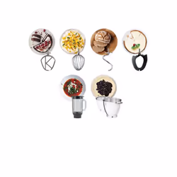 Kenwood KWL90.124SI robot de cuisine 1400 W 7 L Gris, Acier inoxydable Balances intégrées - Vue supplémentaire 5