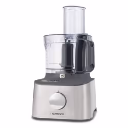 Kenwood MultiPro Compact+, 2,1 L, Acier brossé, Boutons, Rotatif, 1,2 L, Hacher, Mélange, Plastique