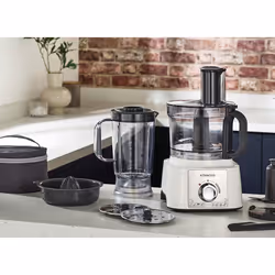 Kenwood MultiPro Express robot de cuisine 1000 W 3 L Acier inoxydable, Blanc - Vue supplémentaire 4