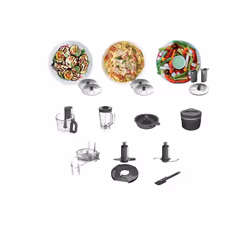 Kenwood MultiPro Express robot de cuisine 1000 W 3 L Argent - Vue supplémentaire 5