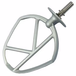 Batteur K en aluminium avec circlip pour robots MAJOR et COOKENWOOD Si votre accessoire d'origine ne possedait pas de circlip ...