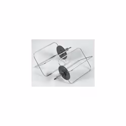Lot de 2 fouets acier pour Robot. Référence de la pièce : KW714767, Marque : KENWOOD. Couleur de la pièce : Gris.