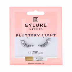 Eylure Fluttery Light No. 007, Bande de faux-cils, Noir, Femmes, 2 pièce(s)