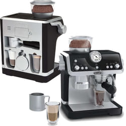 DeLonghi Little Barista Set Toy cob cafetière avec mousseur à lait + accessoires Sound