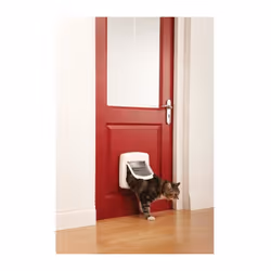 Description générale La chatière magnétique Deluxe 400 de PetSafe offre à votre chat un accès libre à l'extérieur tout en emp ...