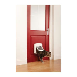 Petsafe - Chatière magnétique à 4 voies Deluxe 400 Blanc